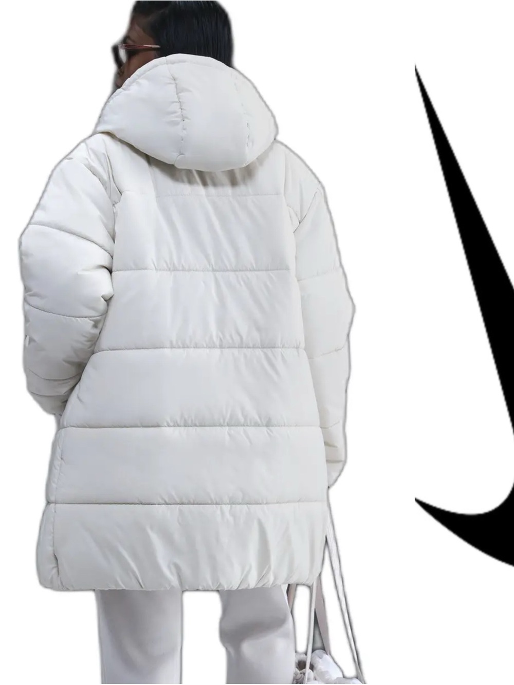 Nike Therma-Fit Cream White Puffer Jacket*NWT - Picture 3 of 6